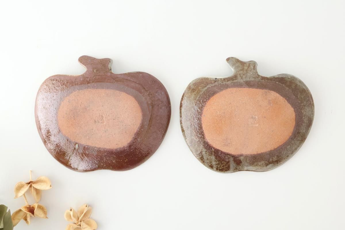 Furutani Seitosho Apple-shaped Plate White 16.5㎝/6.5in