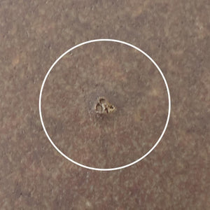 Furutani Seitosho Apple-shaped Plate Dark Brown L