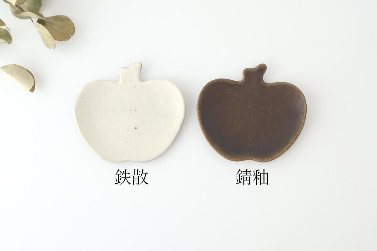 Furutani Seitosho Apple-shaped Plate White S