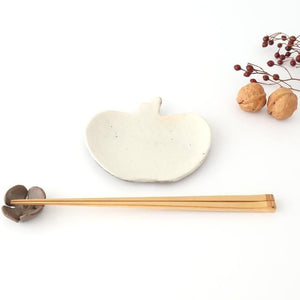 Furutani Seitosho Apple-shaped Plate White S