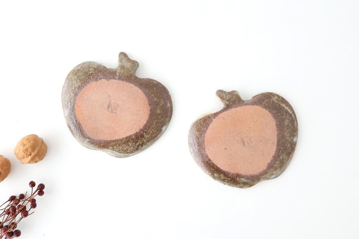 Furutani Seitosho Apple-shaped Plate White S