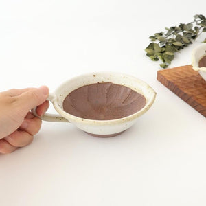 Mortar Sesame Sauce Bowl White 12cm/4.7in | Mino Ware