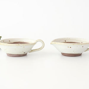 Mortar Sesame Sauce Bowl White 12cm/4.7in | Mino Ware