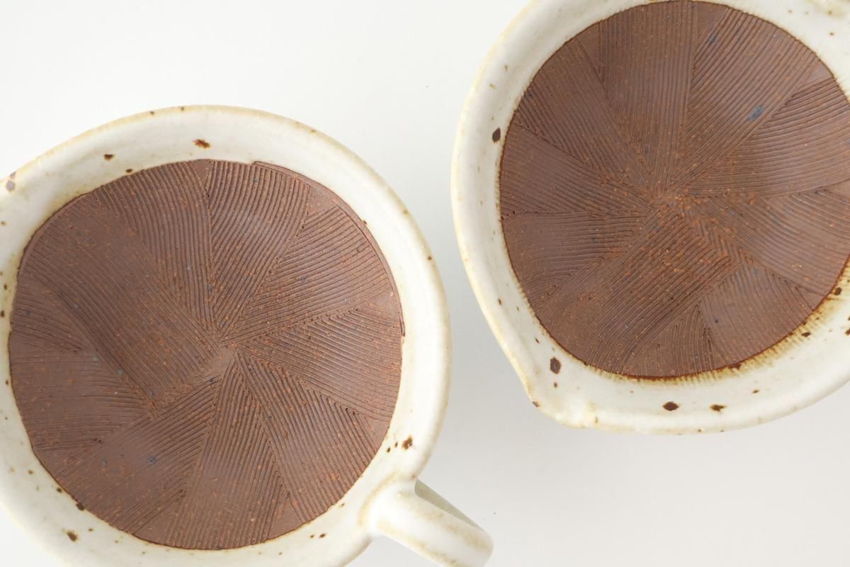 Mortar Sesame Sauce Bowl White 12cm/4.7in | Mino Ware