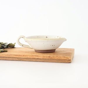 Mortar Sesame Sauce Bowl White 12cm/4.7in | Mino Ware