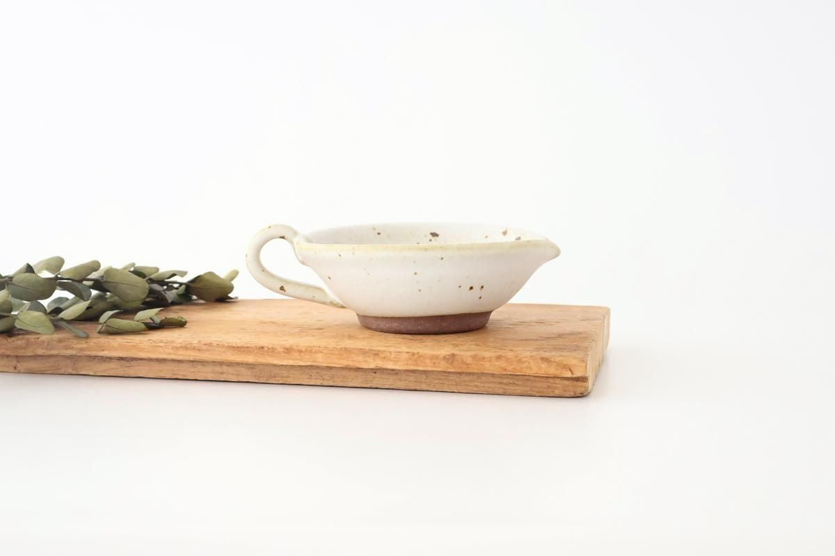 Mortar Sesame Sauce Bowl White 12cm/4.7in | Mino Ware