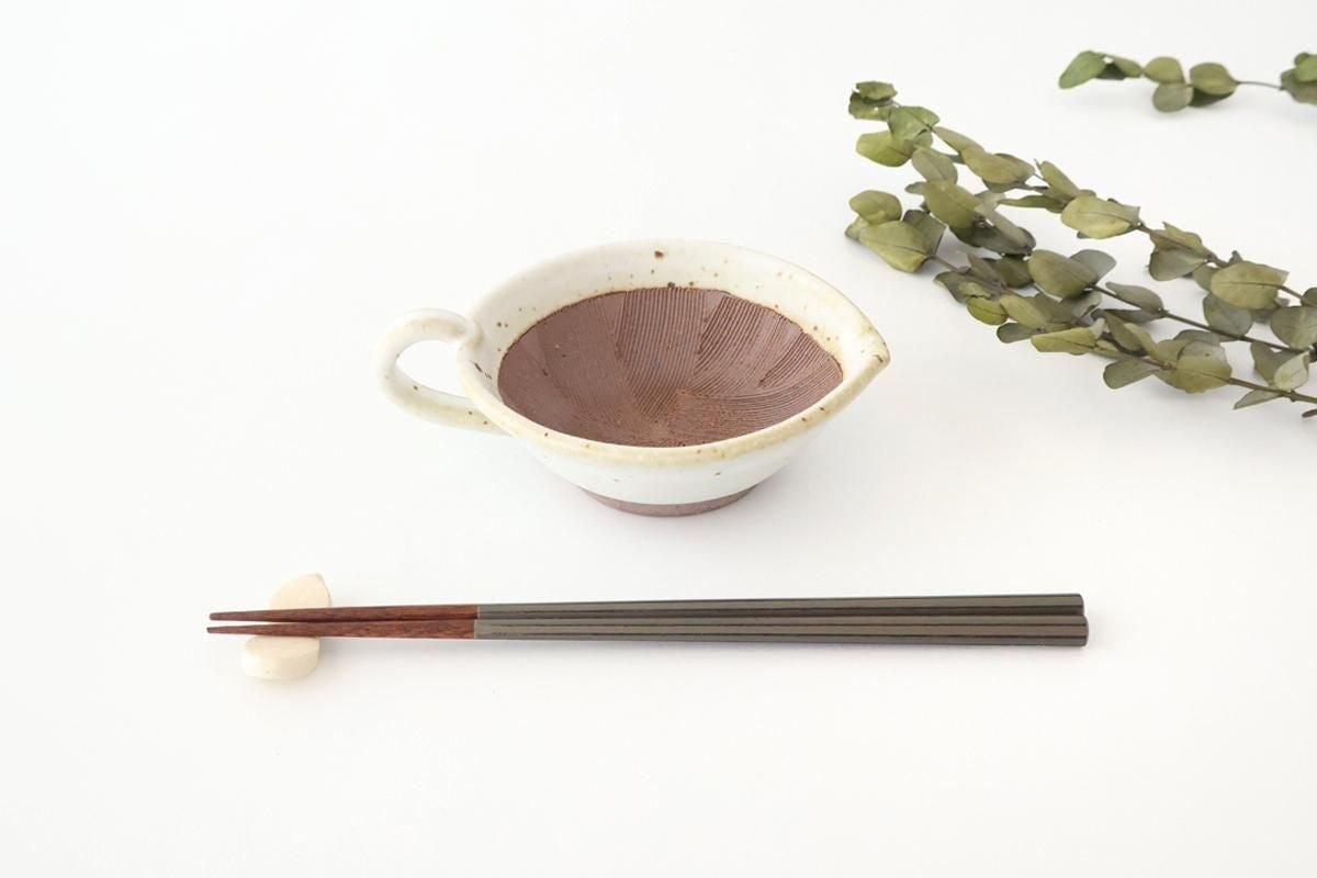 Mortar Sesame Sauce Bowl White 12cm/4.7in | Mino Ware