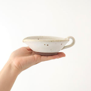 Mortar Sesame Sauce Bowl White 12cm/4.7in | Mino Ware