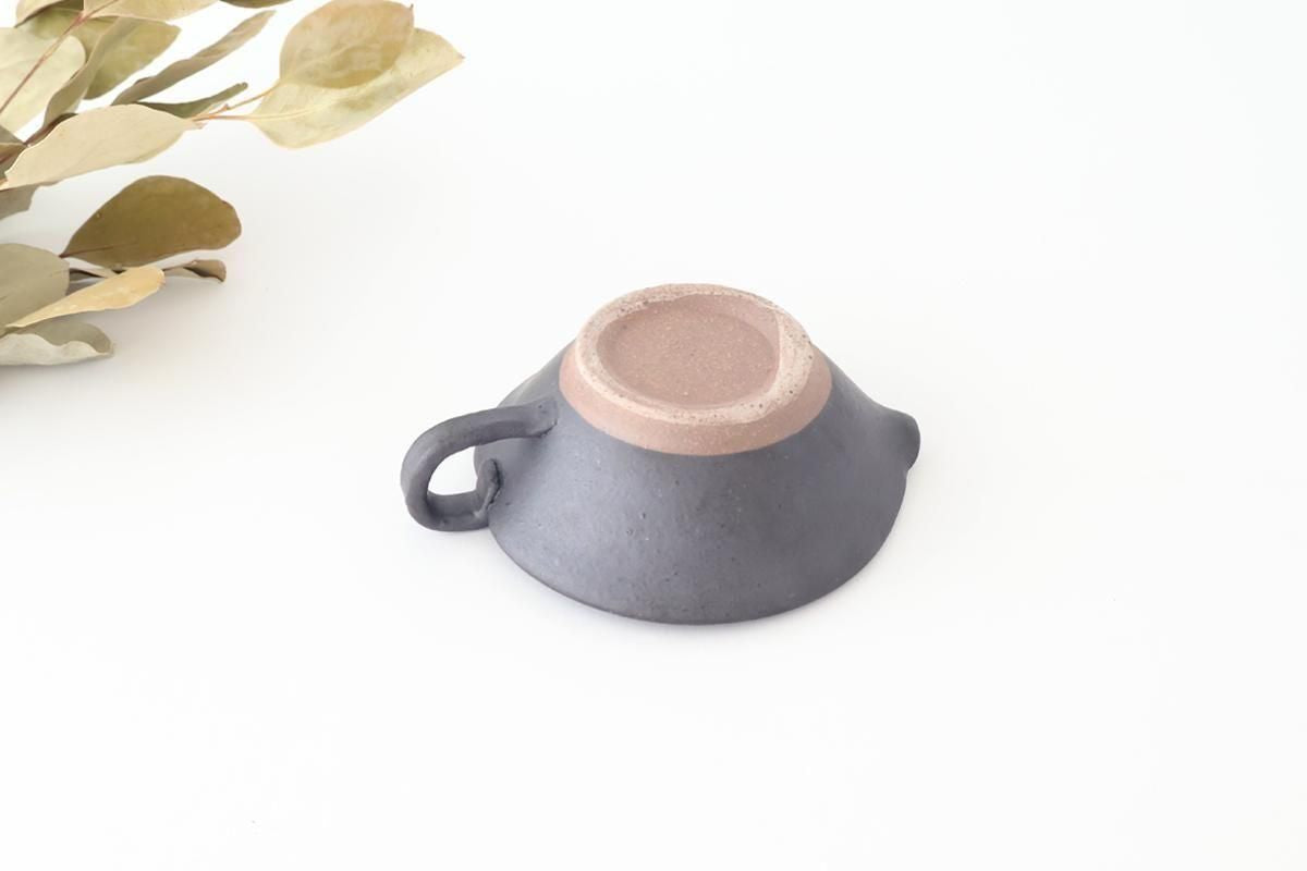 Mortar Sesame Sauce Bowl Black 12cm/4.7in | Mino Ware