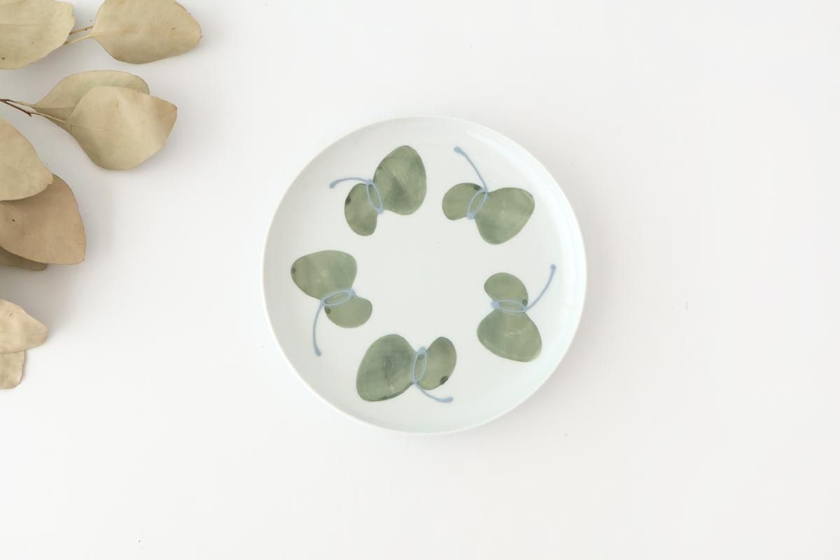 Round Plate Caciocavallo Green Medium | Hasami Ware