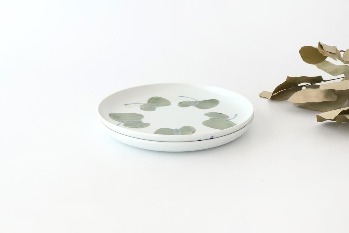 Round Plate Caciocavallo Green Medium | Hasami Ware