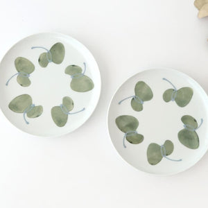 Round Plate Caciocavallo Green Medium | Hasami Ware