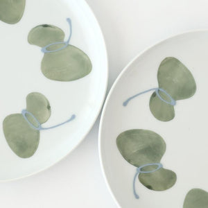 Round Plate Caciocavallo Green Medium | Hasami Ware