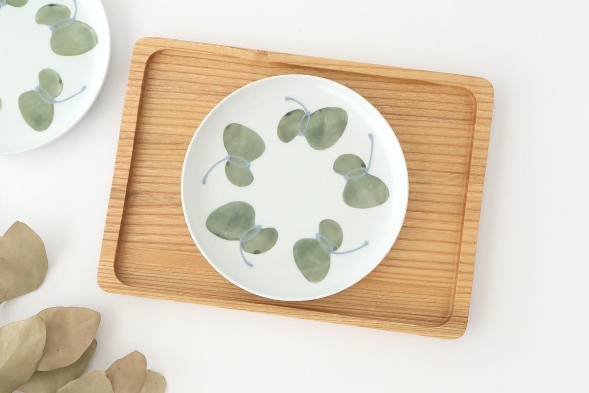 Round Plate Caciocavallo Green Medium | Hasami Ware