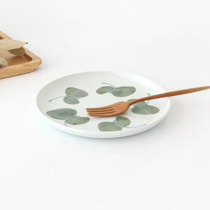 Round Plate Caciocavallo Green Medium | Hasami Ware