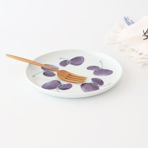Round Plate Caciocavallo Purple Medium | Hasami Ware