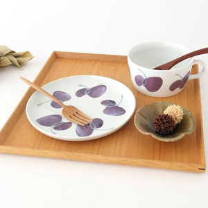 Round Plate Caciocavallo Purple Medium | Hasami Ware
