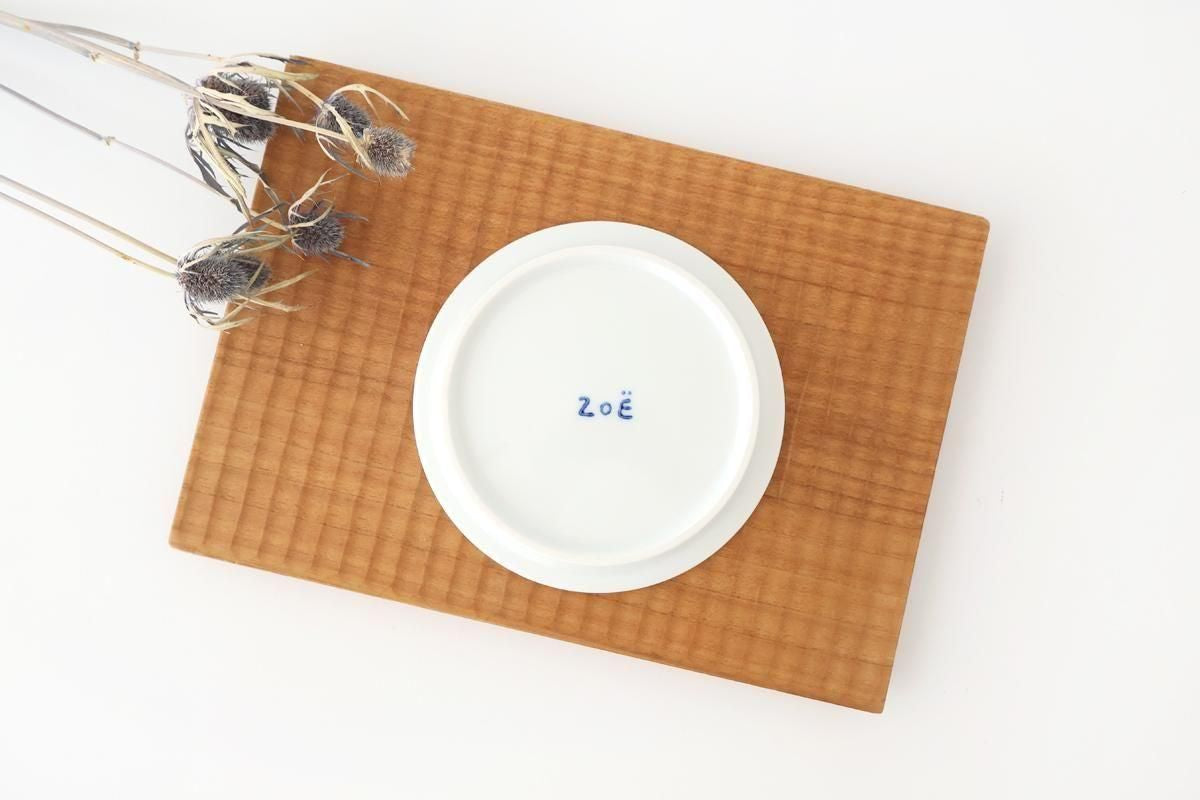 Round Plate Caciocavallo Purple Small | Hasami Ware