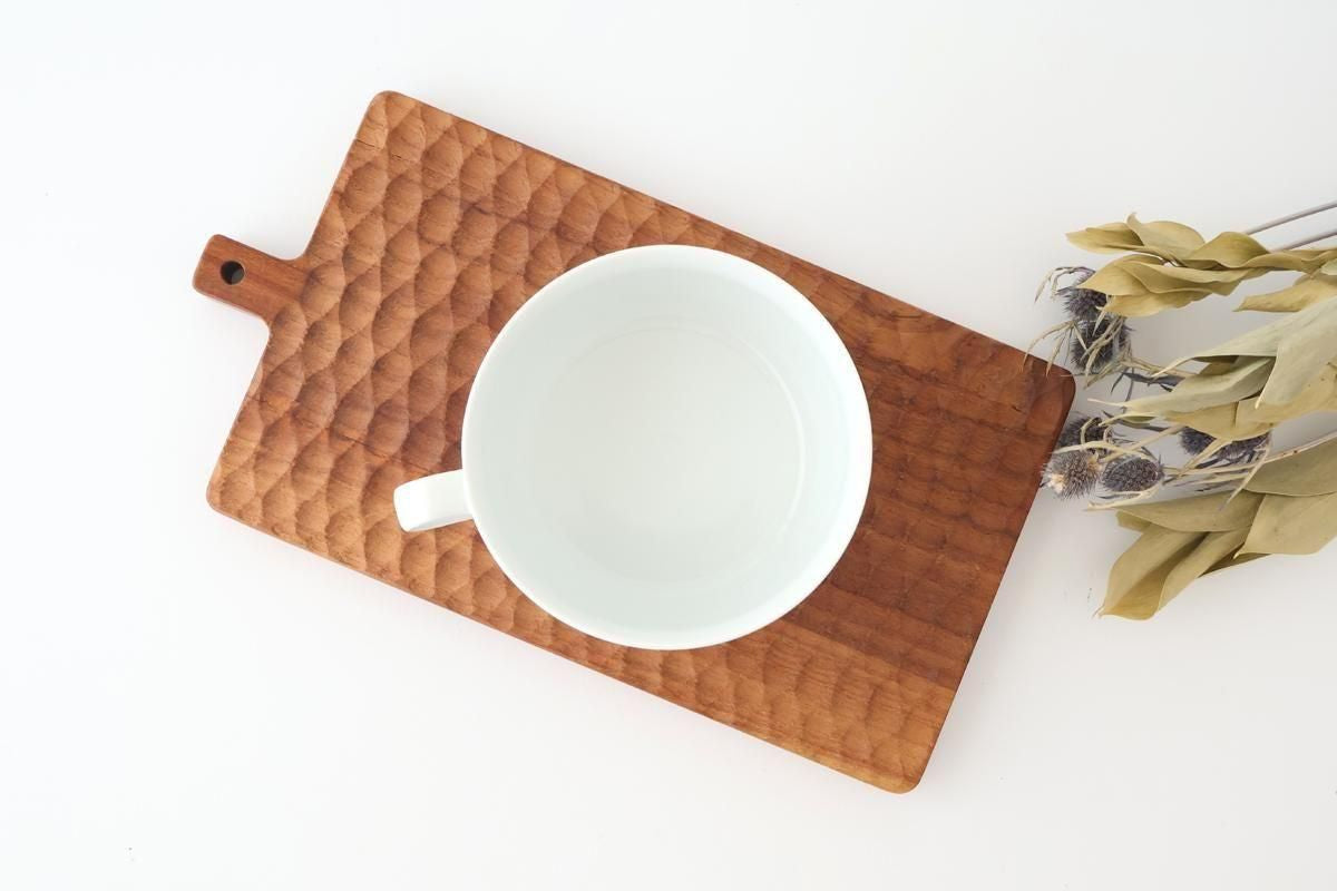 Handle Bowl Caciocavallo Purple | Soup Cup Hasami Ware