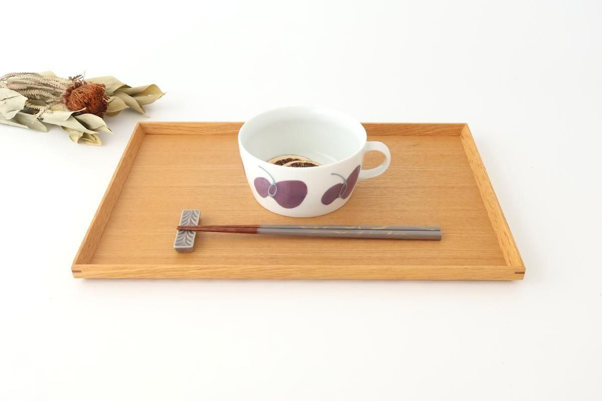 Handle Bowl Caciocavallo Purple | Soup Cup Hasami Ware
