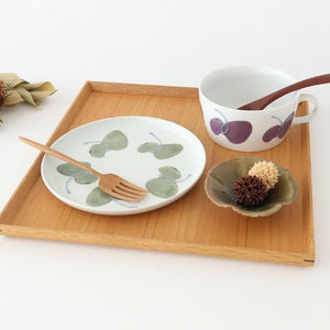 Handle Bowl Caciocavallo Purple | Soup Cup Hasami Ware