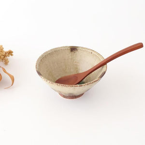 Rice Bowl Gray and Green Bottom | Mino Ware