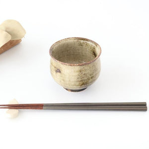 Japase Cup Gray and Green Botom | Yunomi Mino Ware
