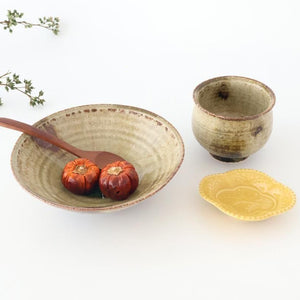 Japase Cup Gray and Green Botom | Yunomi Mino Ware