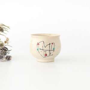 Japase Cup Black Lines | Yunomi Mino Ware