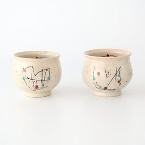 Japase Cup Black Lines | Yunomi Mino Ware