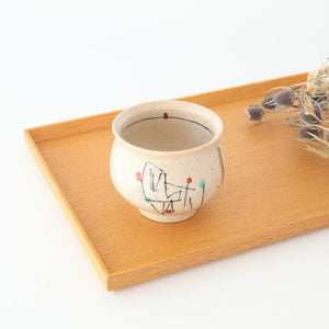 Japase Cup Black Lines | Yunomi Mino Ware