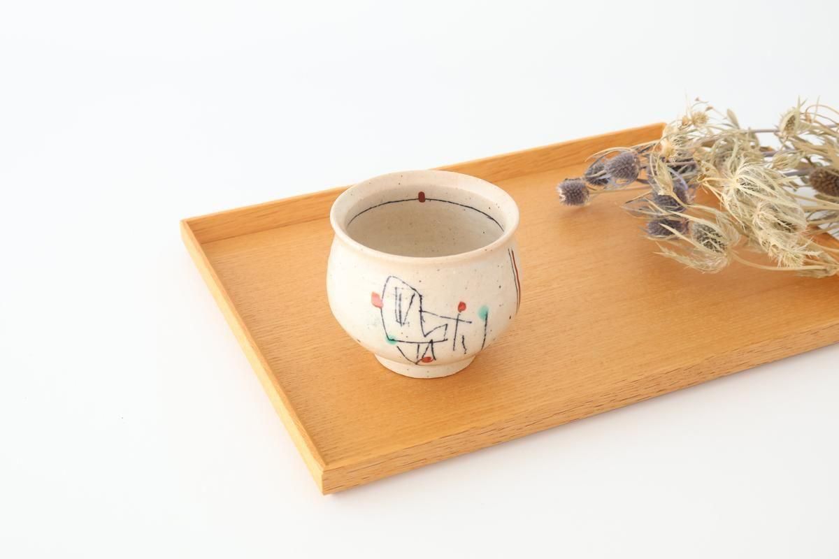 Japase Cup Black Lines | Yunomi Mino Ware