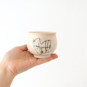 Japase Cup Black Lines | Yunomi Mino Ware