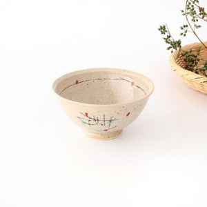 Rice Bowl Black Lines | Mino Ware