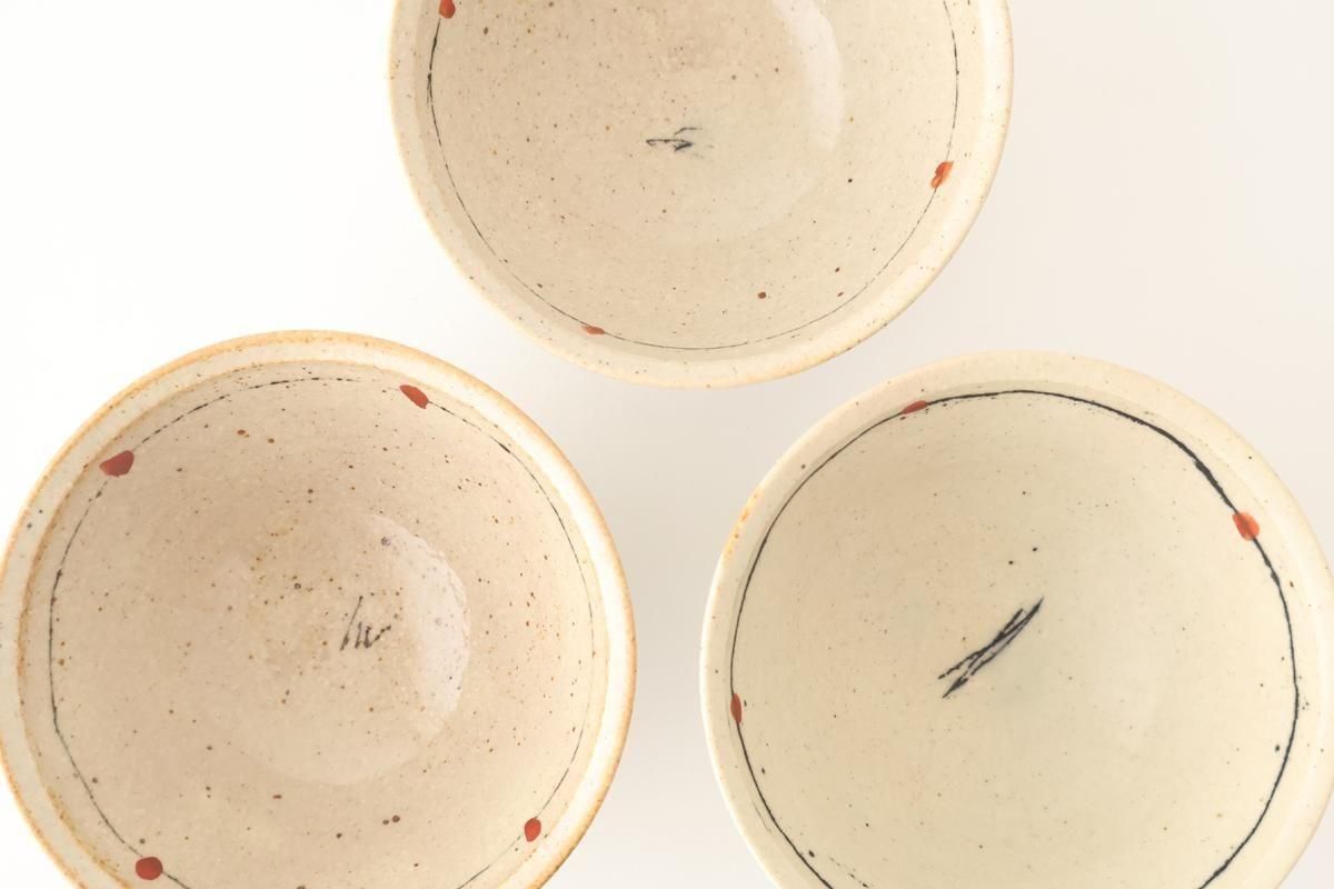 Rice Bowl Black Lines | Mino Ware