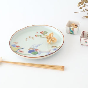 Biseki Kiln Square Small Bowl Plum | Kobachi Kutani Ware