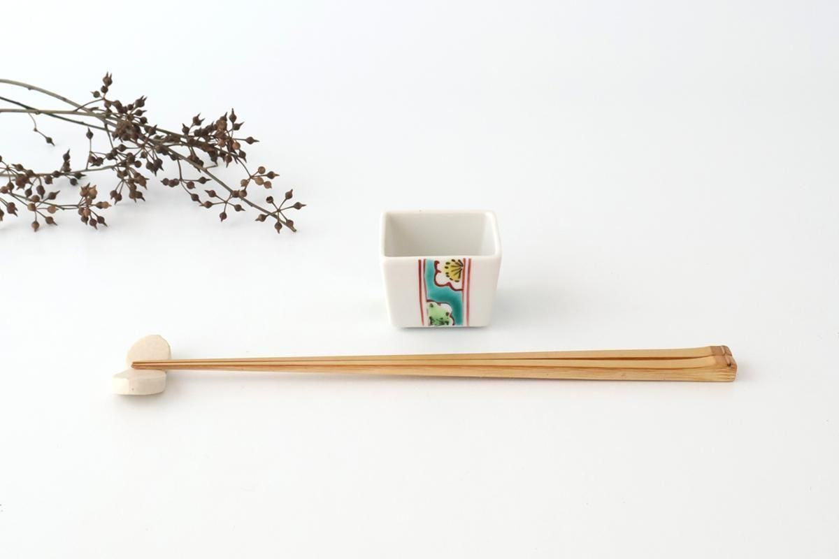 Biseki Kiln Square Small Bowl Shochikubai | Kobachi Kutani Ware