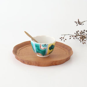 Biseki Kiln Chrysanthemum-shaped Bowl Shochikubai | Kobachi Kutani Ware