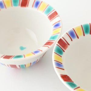 Biseki Kiln Small Bowl Coloerd Tokusa | Kobachi Kutani Ware