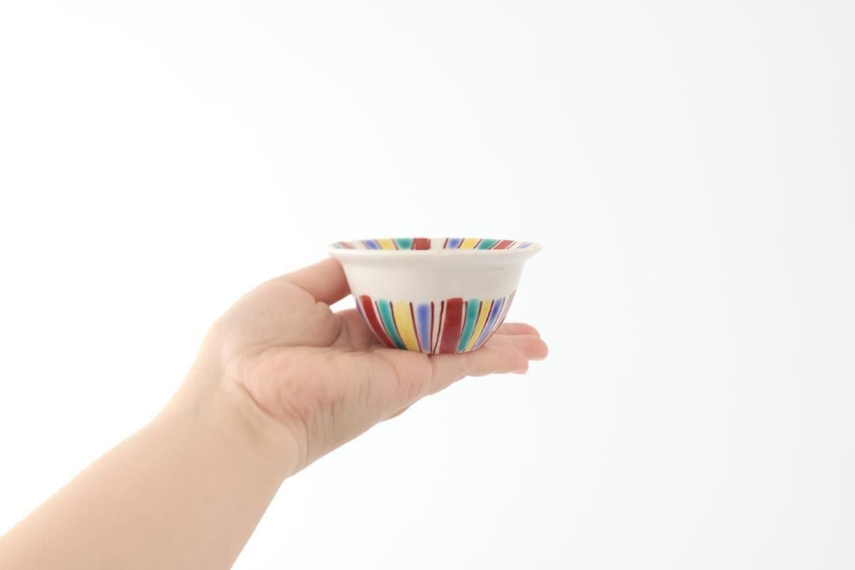 Biseki Kiln Small Bowl Coloerd Tokusa | Kobachi Kutani Ware