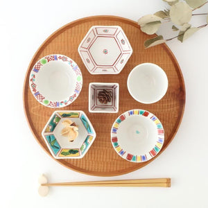 Biseki Kiln Small Bowl Coloerd Tokusa | Kobachi Kutani Ware