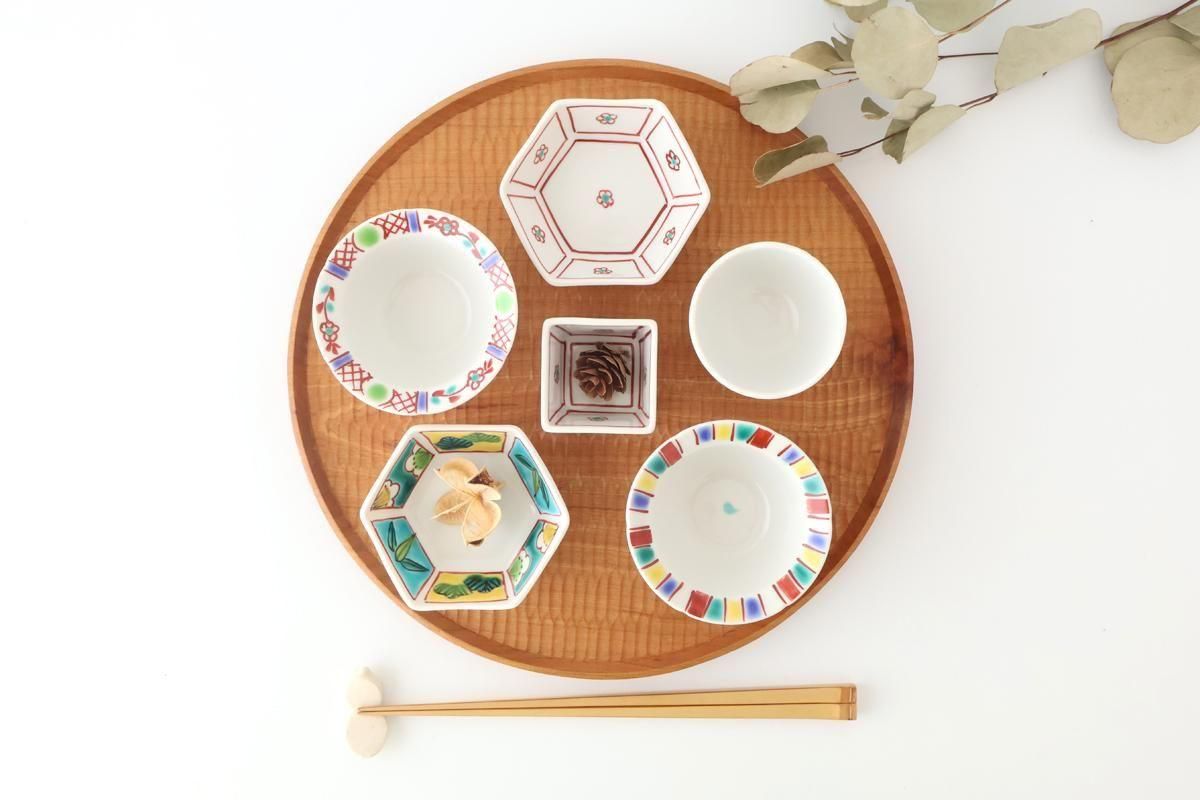 Biseki Kiln Small Bowl Coloerd Tokusa | Kobachi Kutani Ware