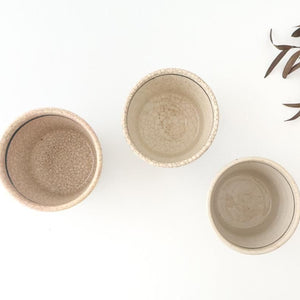 Kitagama Kasen Hiroshige Kato Soba Choko Blue Flower | Free Cup Seto Ware