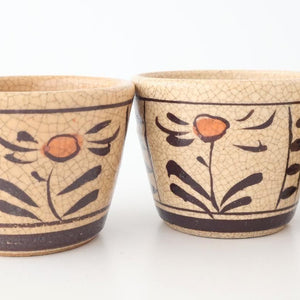 Kitagama Kasen Hiroshige Kato Soba Choko Akae | Free Cup Seto Ware