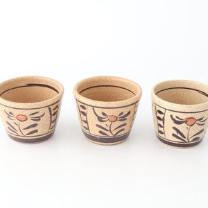 Kitagama Kasen Hiroshige Kato Soba Choko Akae | Free Cup Seto Ware