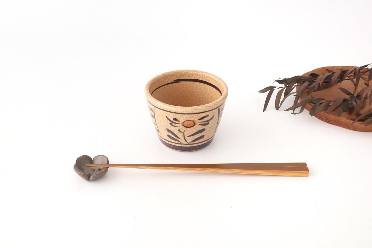 Kitagama Kasen Hiroshige Kato Soba Choko Akae | Free Cup Seto Ware