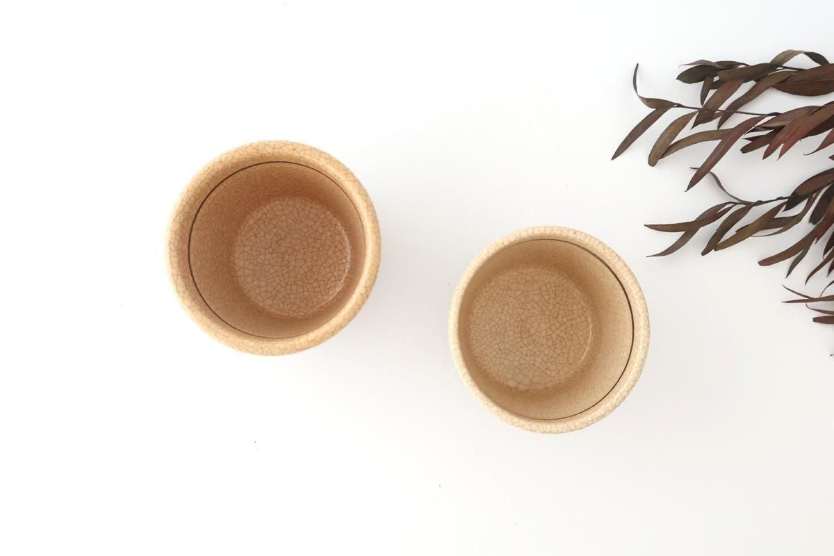 Kitagama Kasen Hiroshige Kato Soba Choko Akae | Free Cup Seto Ware