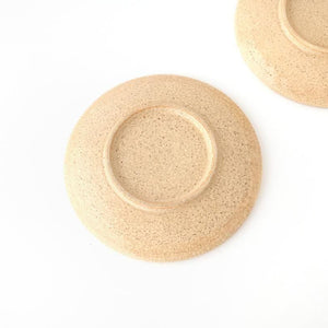 Kitagama Kasen Hiroshige Kato Round Plate Akae 18cm/7.1in | Seto Ware