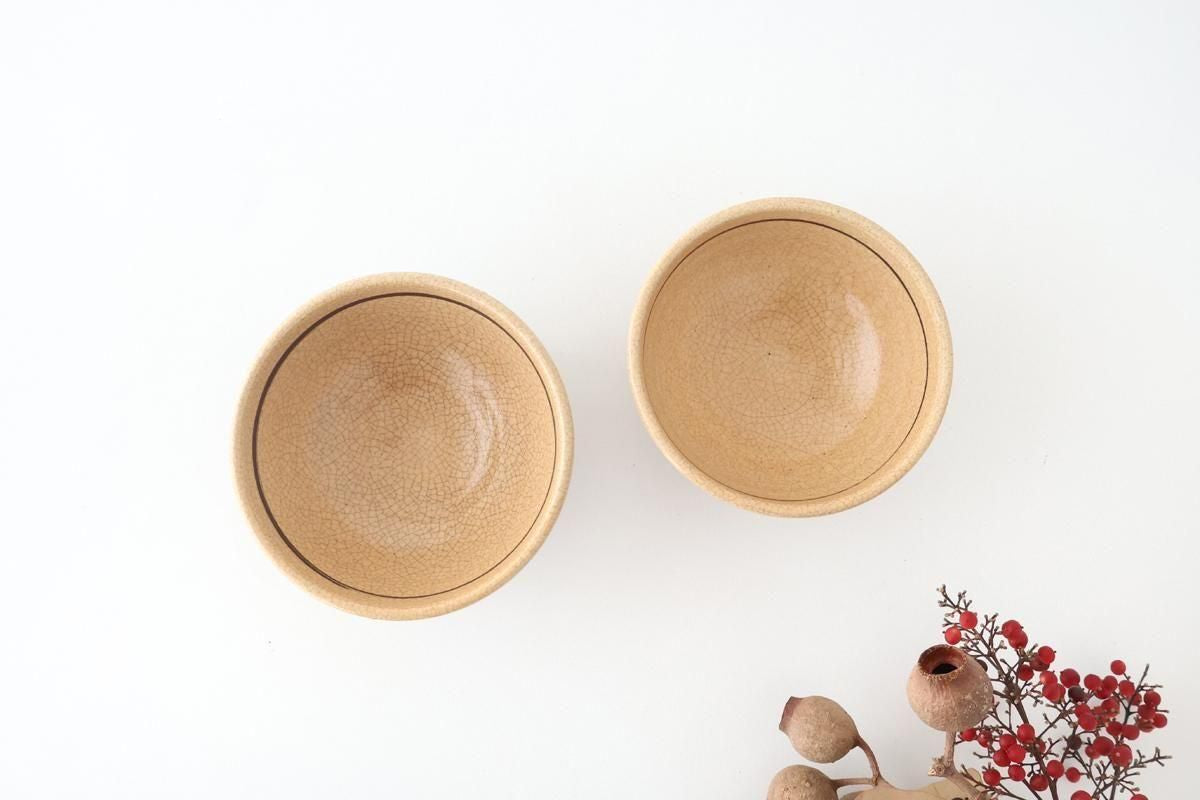 Kitagama Kasen Hiroshige Kato Rice Bowl Akae | Seto Ware