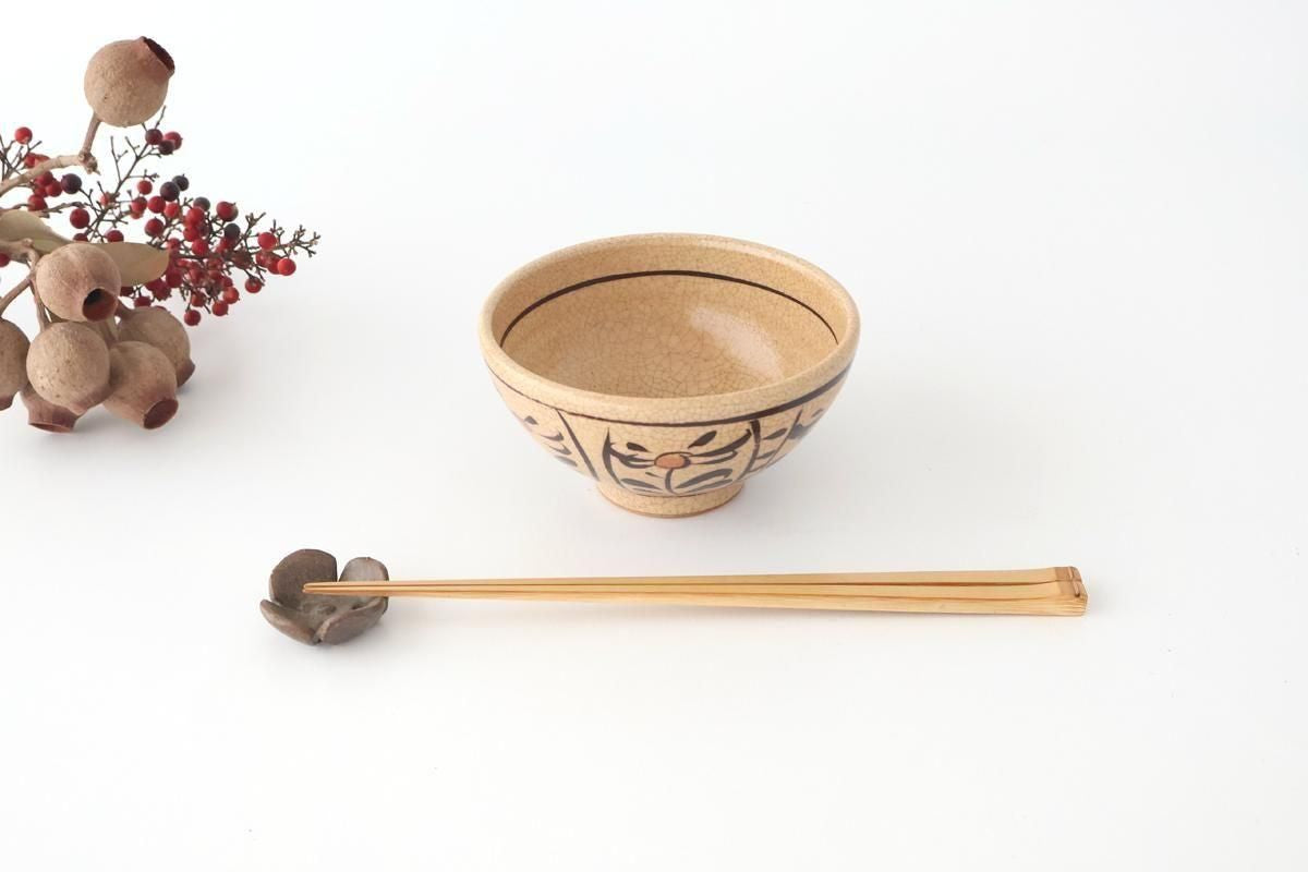 Kitagama Kasen Hiroshige Kato Rice Bowl Akae | Seto Ware